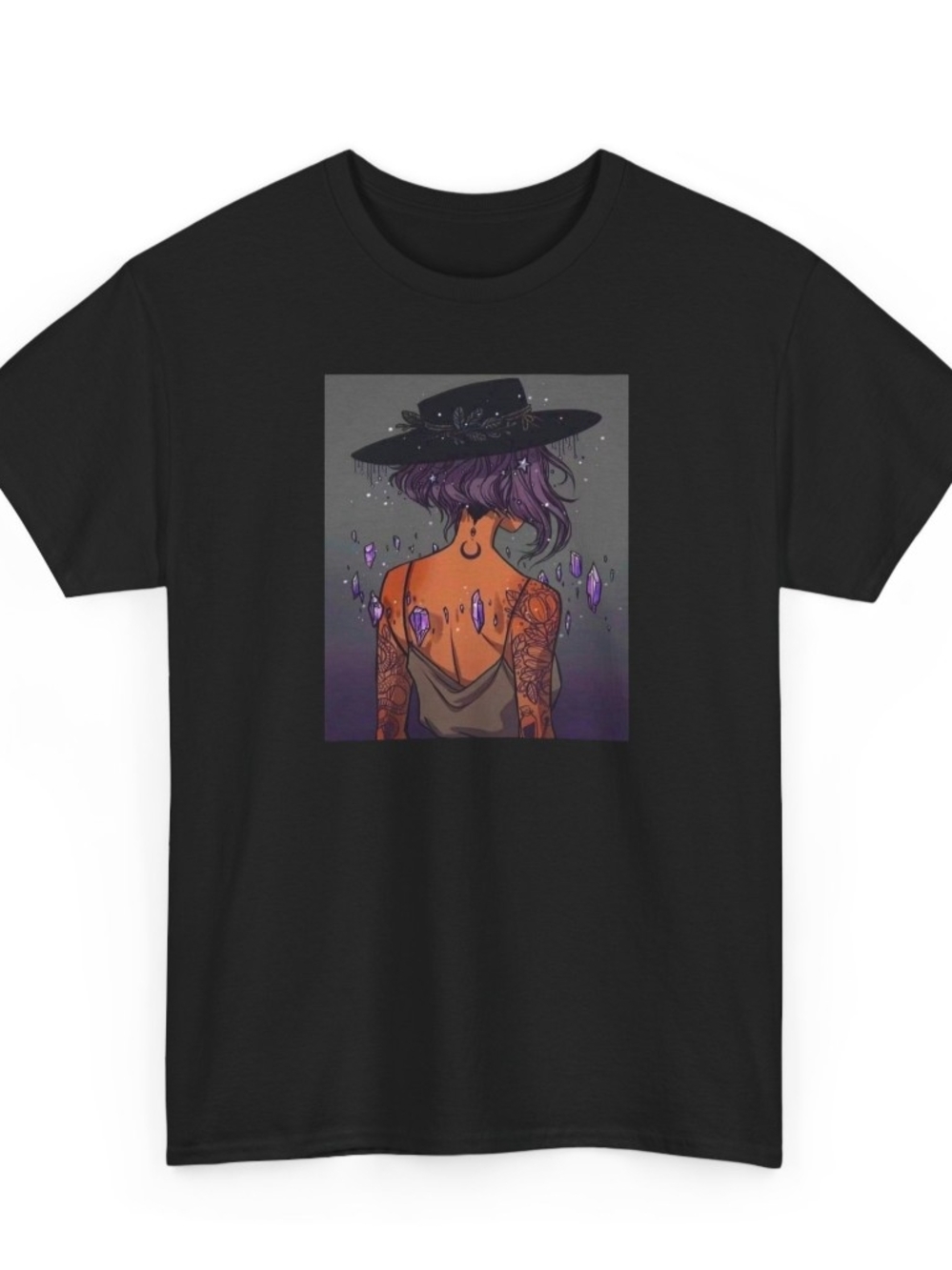 Purple-Haired Witch Illustration